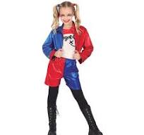 Déguisement Harley Quinn fille : Une tenue complète