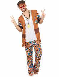 Déguisement hippie homme : peace and love